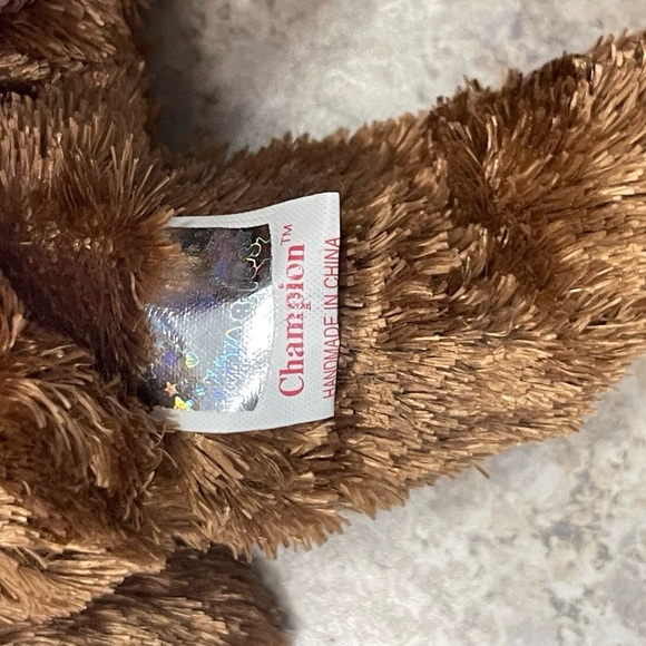 Ty Beanie Baby CHAMPION Bear 2002 DENMARK FIFA World Cup Vintage Ty Plush Animal - Picture 4 of 8